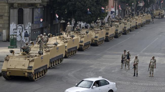 EL PODER DE LOS MILITARES GOLPISTAS EGIPCIOS