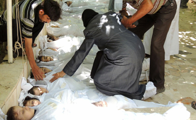 ASSAD ATACA CON ARMAS QUÍMICAS ESTANDO LOS OBSERVADORES DE LA ONU