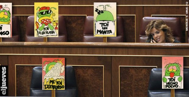 LOS MINI-RECORTES DE LOS POLITICOS ESPAÑOLES