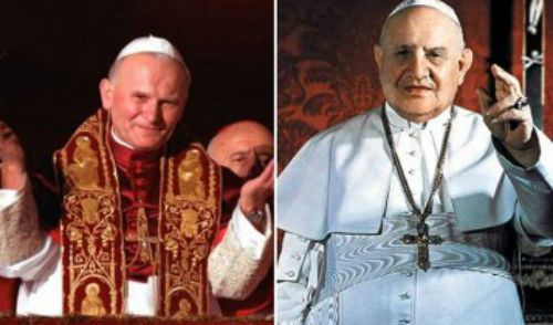 DOS PAPAS SANTOS