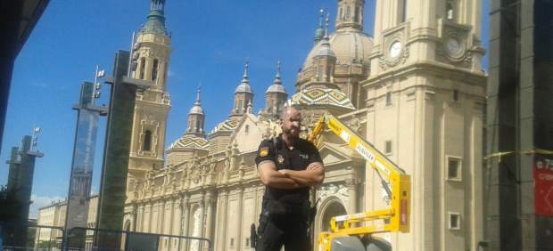 EXPLOSIÓN EN EL PILAR DE ZARAGOZA