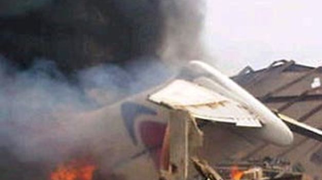 ACCIDENTE DE AVION EN LAGOS