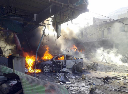 SIRIA: AUTOBÚS PISA UNA BOMBA EN TERRITORIO REBELDE