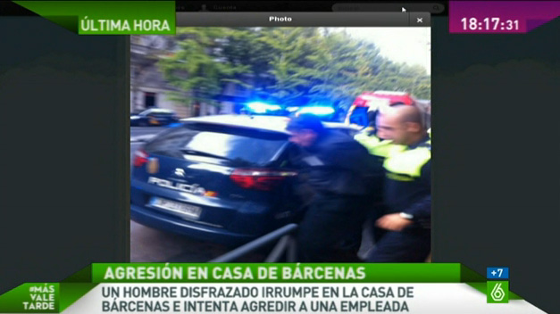 CURIOSO ASALTO A LA CASA DEL SEÑOR BÁRCENAS