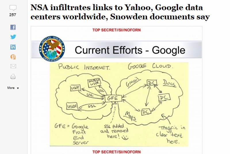 EL ESCÁNDALO DE LA NSA TOMA PROPORCIONES MUNDIALES