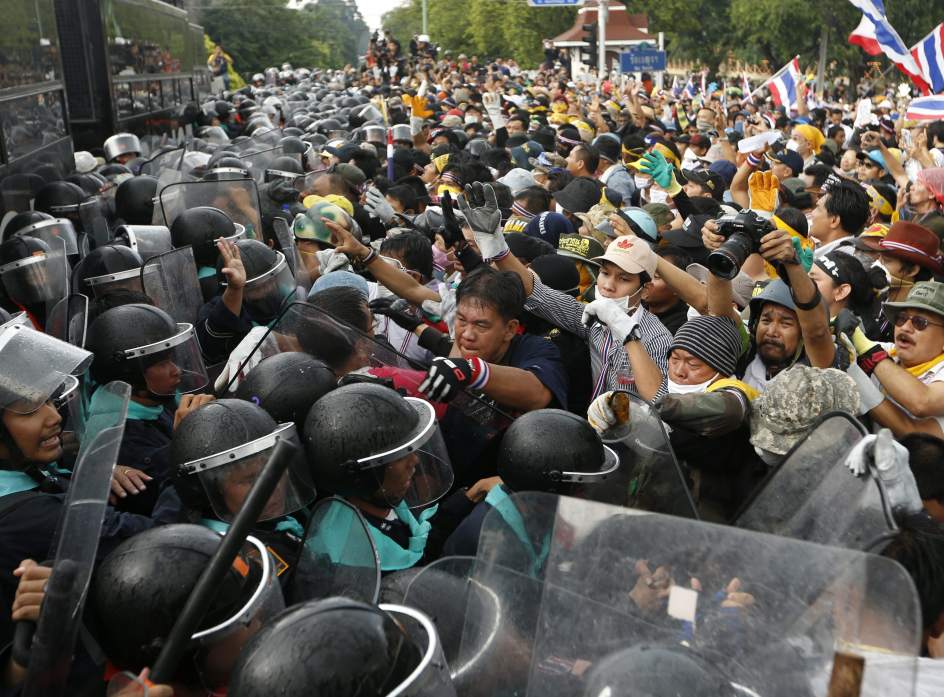 PROTESTAS ANTIGUBERNAMENTALES EN TAILANDIA