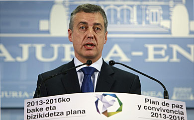 ATREVIDO NUEVO PLAN PARA LA PAZ EN EUSKADI