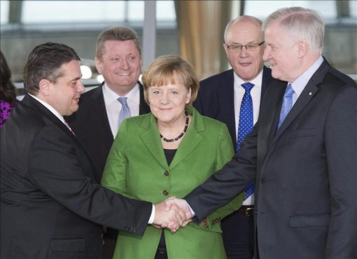 FELICITACIONES PARA ÁNGELA MERKEL COMO EJEMPLO DE GOBIERNO DE CONSENSO