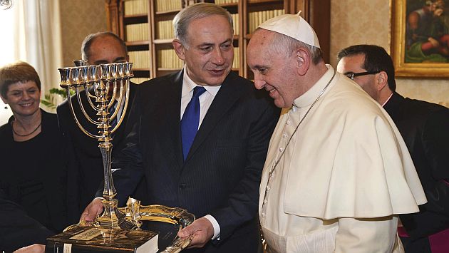 REGALO DE LA INQUISICIÓN PARA EL PAPA DE ISRAEL