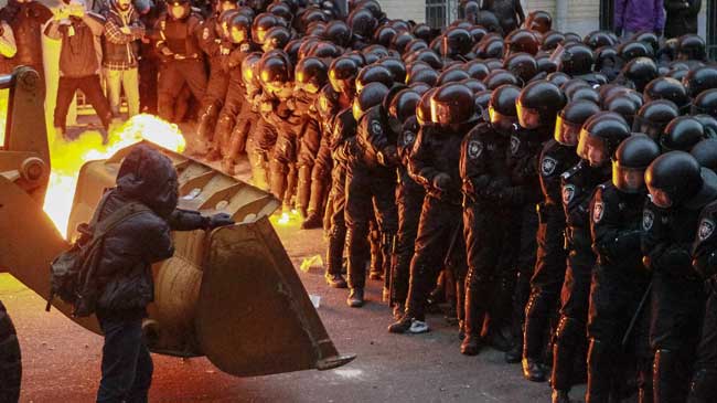 PREOCUPACIÓN POR EL AUMENTO DE LOS DISTURBIOS EN UCRANIA