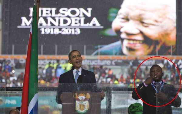 EL MISTERIO DEL FALSO INTÉRPRETE DEL FUNERAL DE MANDELA