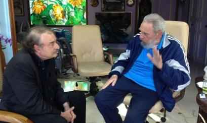 REAPARECEN FIDEL CASTRO Y SU CHÁNDAL