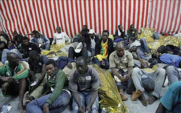 PROTESTAS EN LAS ‘CASAS DE ACOGIDA’ ITALIANAS