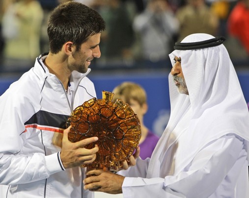 DJOKOVIC SE LLEVÓ EL TROFEO DE ABU DABI