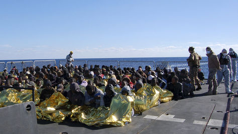 TRISTE NUEVO RÉCORD DE INMIGRANTES EN ITALIA