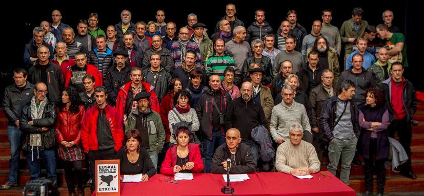 EX PRESOS DE ETA SE PRESENTAN COMO MÁRTIRES, VÍCTIMAS DE LAS LEYES