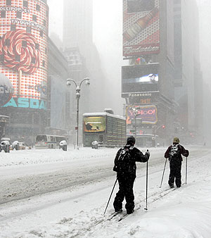 TEMPESTAD POLAR EN NEW YORK Y LA COSTA ESTE