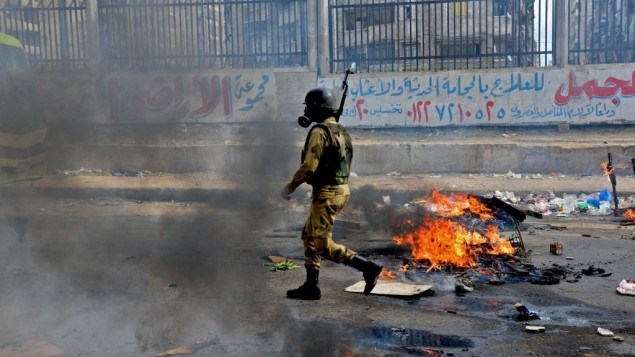 VIOLENCIA EN EL CAIRO EN EL DÍA DEL REFERENDUM