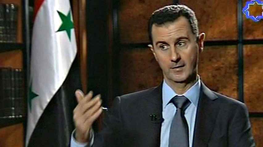 ASSAD QUIERE GANAR TIEMPO Y CONFIANZA INTERNACIONAL