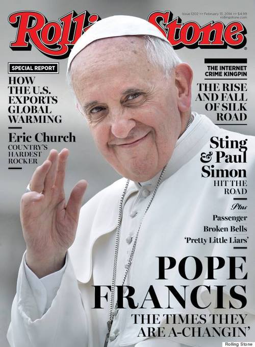EL PAPA PACO EN ‘ROLLING STONE’