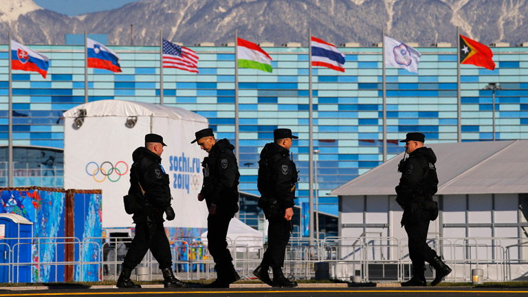 SOCHI TOMADA POR LAS FUERZAS DE SEGURIDAD