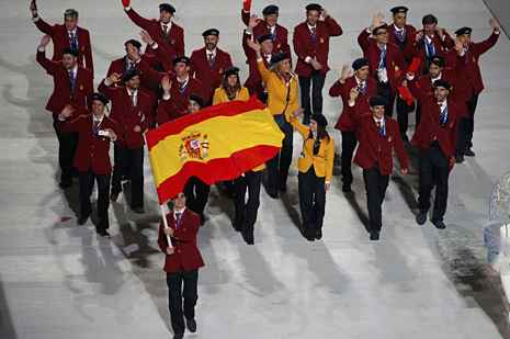 ESPAÑA A SOCHI CON LA BOINA PUESTA