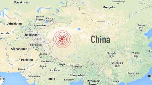 TERREMOTO EN LA REGIÓN DE XINGJIANG