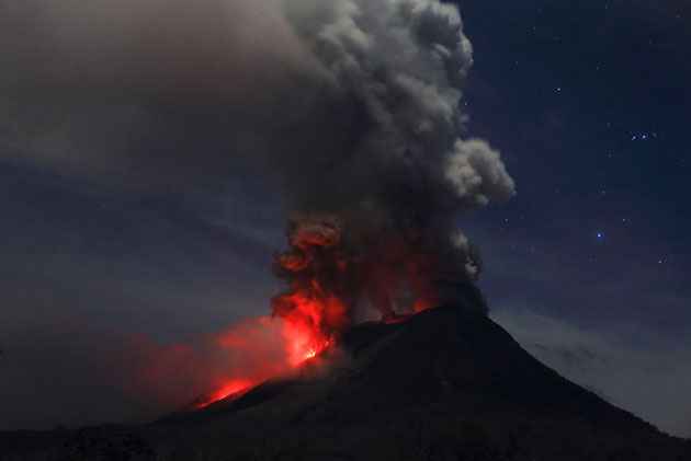 ERUPCIÓN DEL KELUD EN JAVA
