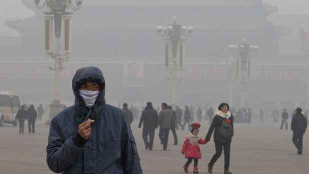 ALERTA NARANJA EN BEIJING