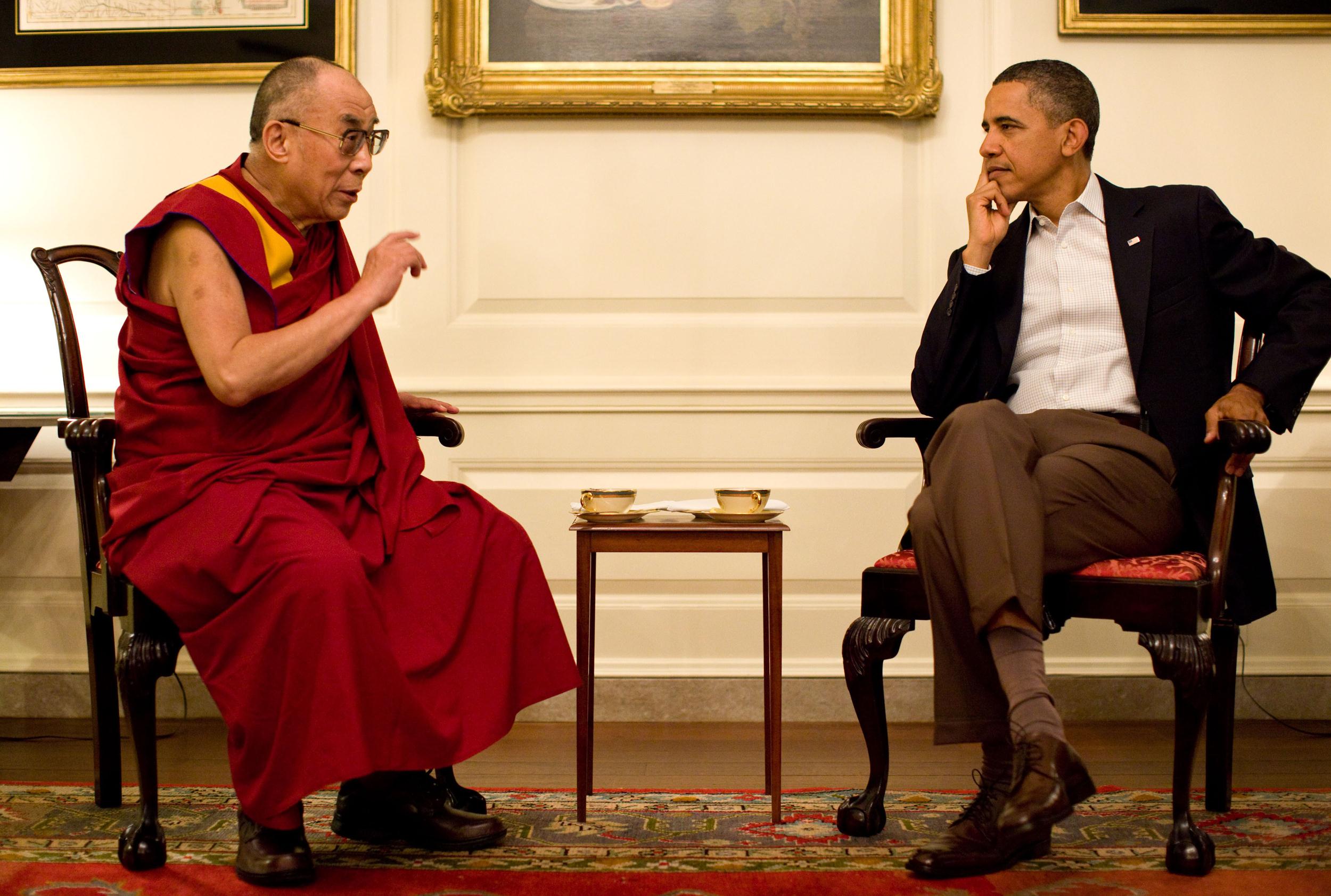 OBAMA HA DICHO NO AL DALÁI LAMA