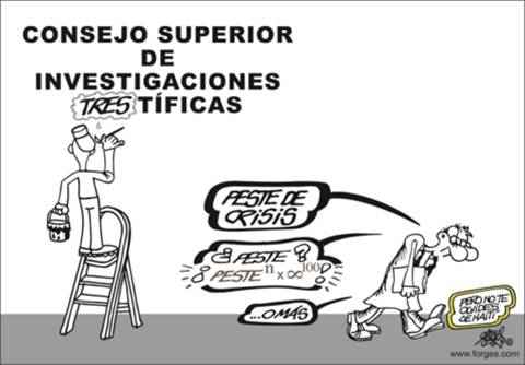 EL CSIC VENIDO A MENOS