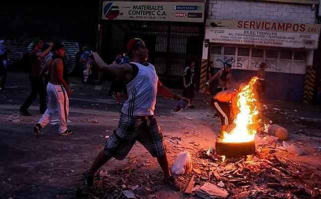 SIGUE LA VIOLENCIA EN VENEZUELA
