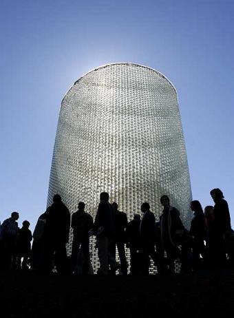 Monumento al 11-M en Atocha (Madrid)