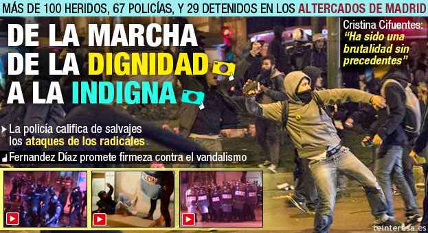 EN LA MARCHA POR LA DIGNIDAD HUBO MÁS QUE PALABRAS