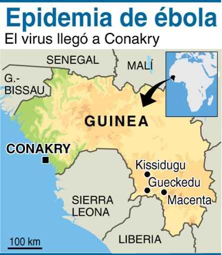 NUEVO BROTE DE ÉBOLA EN GUINEA