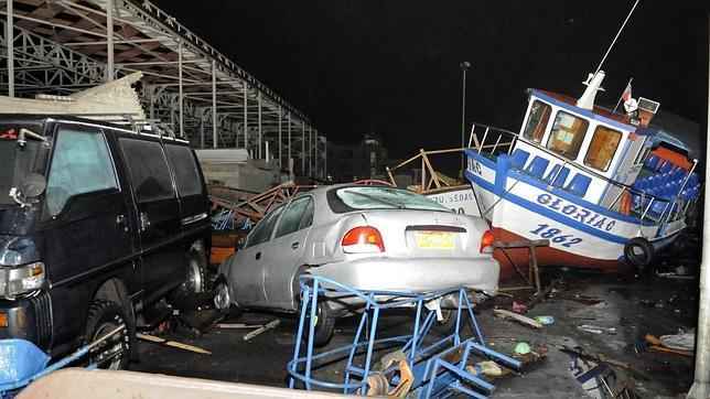 GRAN SUSTO POR GRAN TERREMOTO EN CHILE