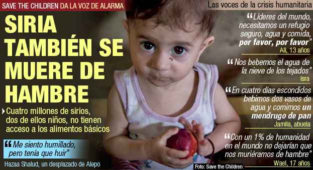 EL HAMBRE SERÁ MAYOR EN SIRIA