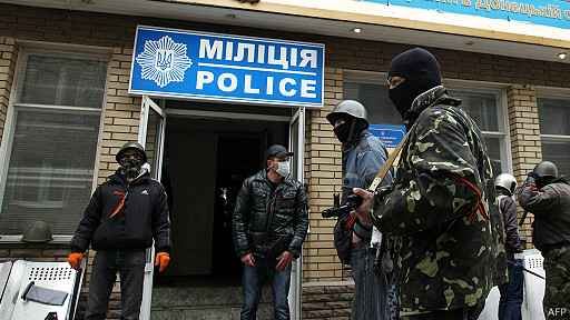 KIEV SE ENFRENTA A LOS SEPARATISTAS PRO RUSOS