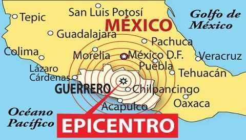 TERREMOTO EN EL ESTADO DE GUERRERO (MÉXICO)