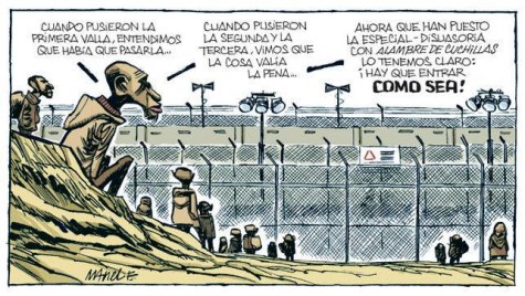 IDEA PARA LAS VALLAS DE CEUTA Y MELILLA