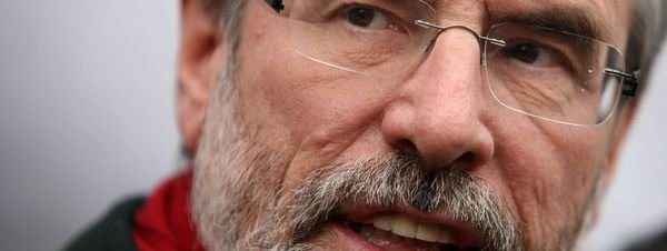 GERRY ADAMS: NO SE PUEDE CONFIAR EN NADA, NI EN NADIE