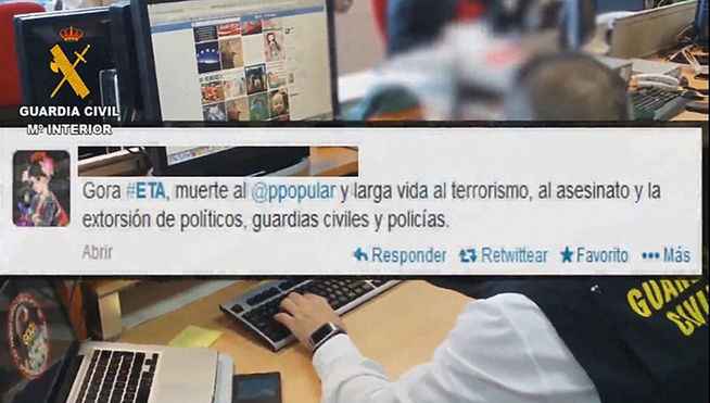 ETA EN LAS REDES SOCIALES