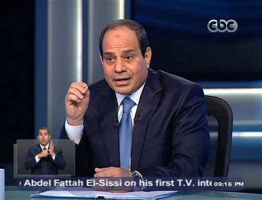 EL PRÓXIMO PRESIDENTE MILITAR DE EGIPTO LO TIENE CLARO