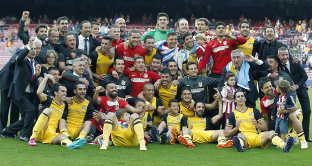 CORAJE, PASIÓN Y ENTREGA FUERON DEL ATLÉTICO DE MADRID