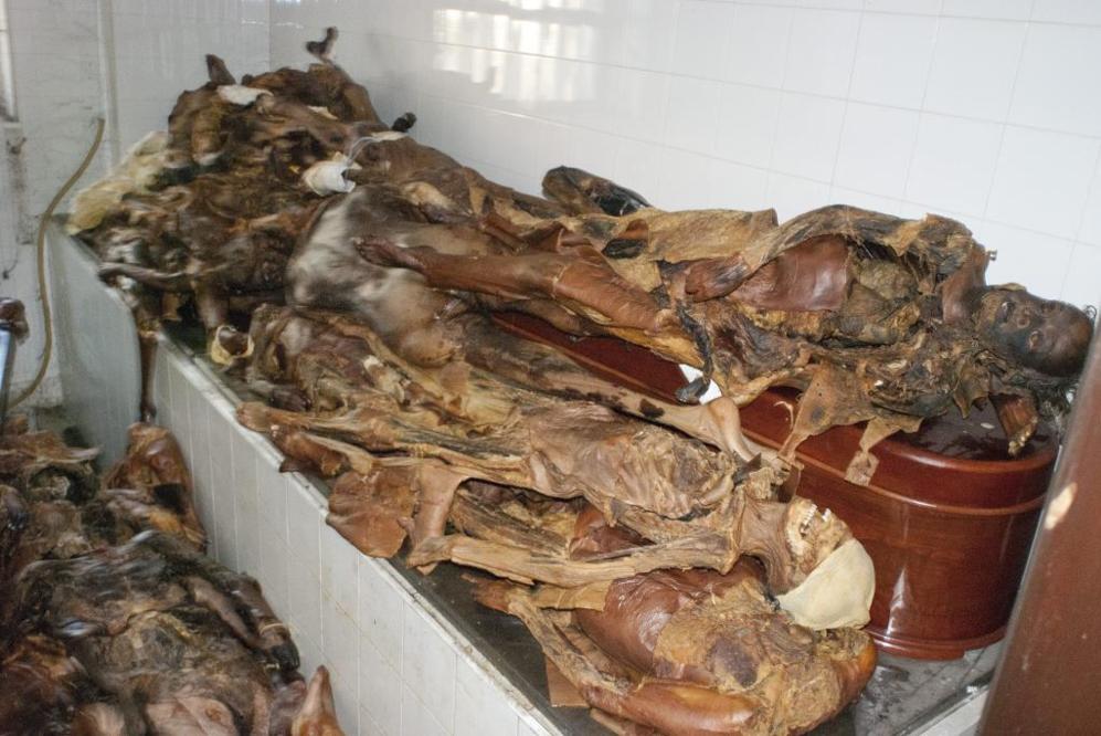 INDIGNIDAD HUMANA Y SANITARIA EN EL SÓTANO DE LA FACULTAD DE MEDICINA