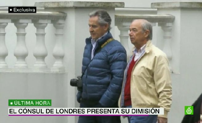 SORPRENDENTE DIMISIÓN DEL CÓNSUL ESPAÑOL EN LONDRES