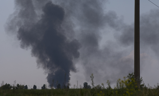 COMBATES EN SLAVIANSK