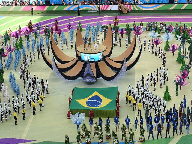 LA CEREMONIA DE INAUGURACIÓN DEL MUNDIAL FUE UNA VERDADERA PENA