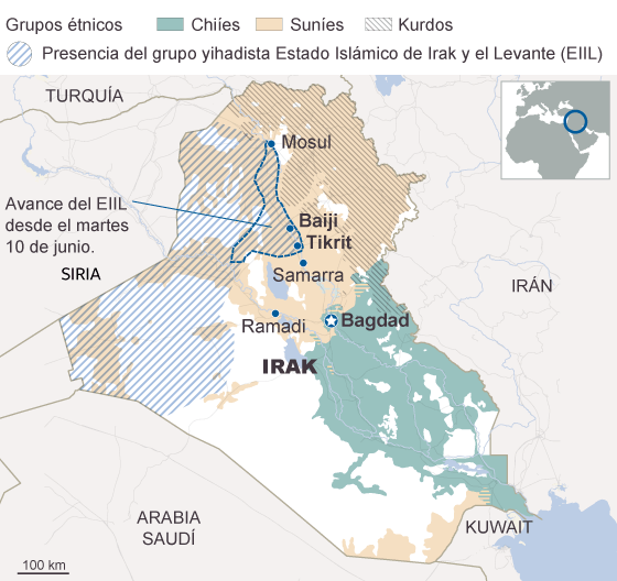 IRAK ES UNA CERILLA PRENDIDA EN POLVORÍN