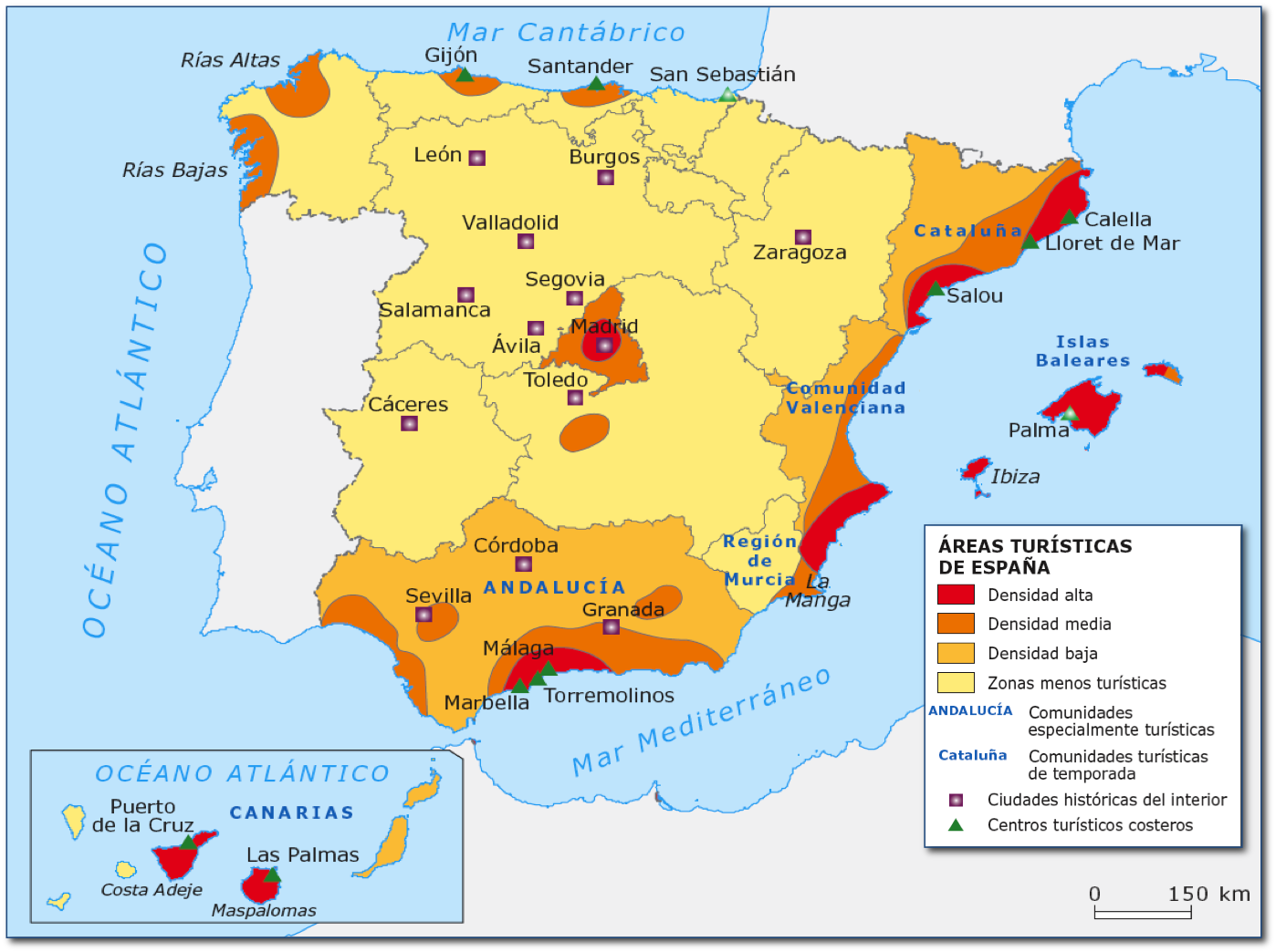 LOS TURISTAS SIGUEN LLEGANDO A ESPAÑA